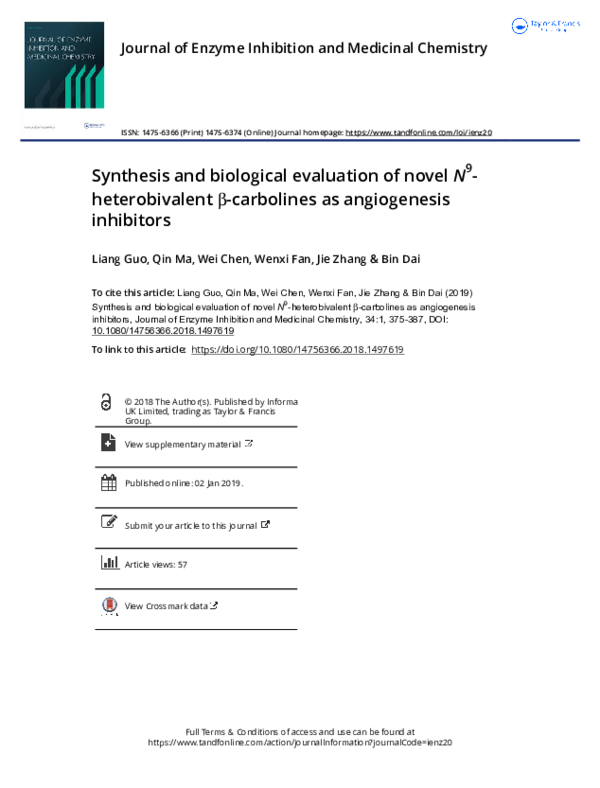 (PDF) Synthesis and biological evaluation of novel nitrogen- and sulfur ...
