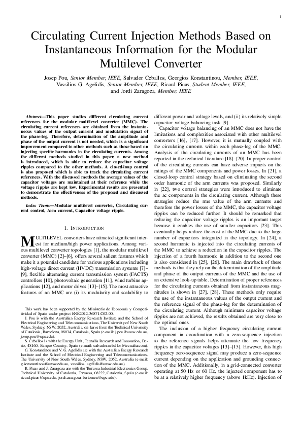 (PDF) Circulating Current Injection Methods Based on Instantaneous ...
