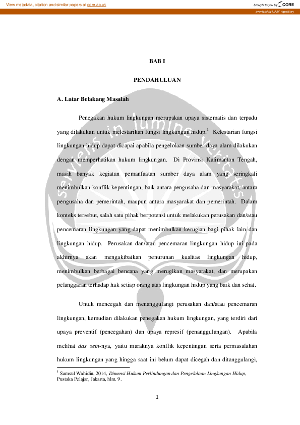 Langkah WALHI dalam Melindungi Lingkungan