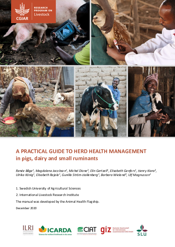 (PDF) A practical guide to herd health management in pigs, dairy and ...