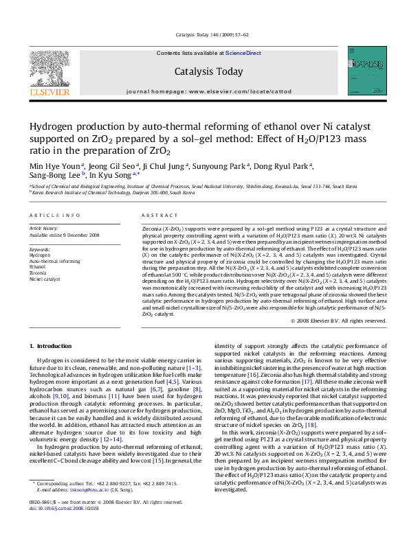 (PDF) Hydrogen production by autothermal reforming of LPG for PEM fuel ...