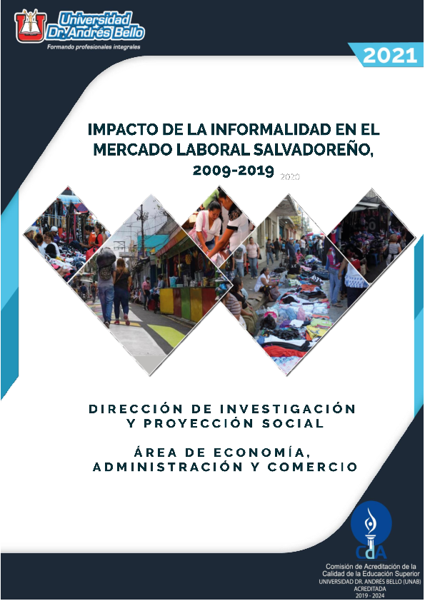 (PDF) Impacto de la informalidad en el Mercado Laboral salvadoreño