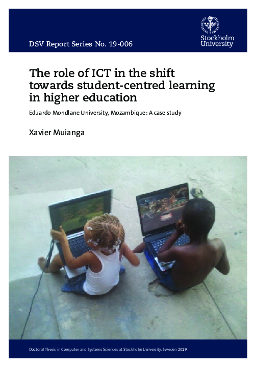 (PDF) The role of ICT in the shift towards student-centred learning in ...