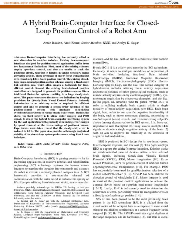 (PDF) A hybrid brain-computer interface for closed-loop position ...