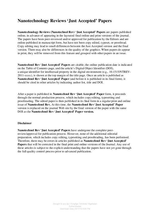 (PDF) Functionalization strategies and dendronization of iron oxide ...