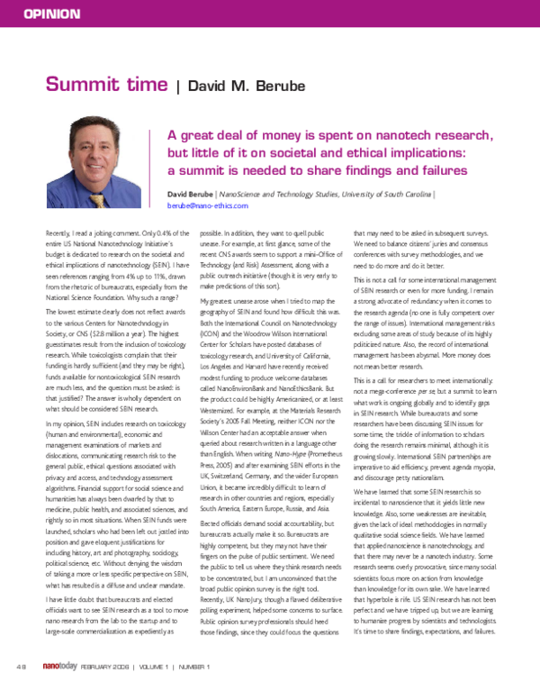 (PDF) Summit time