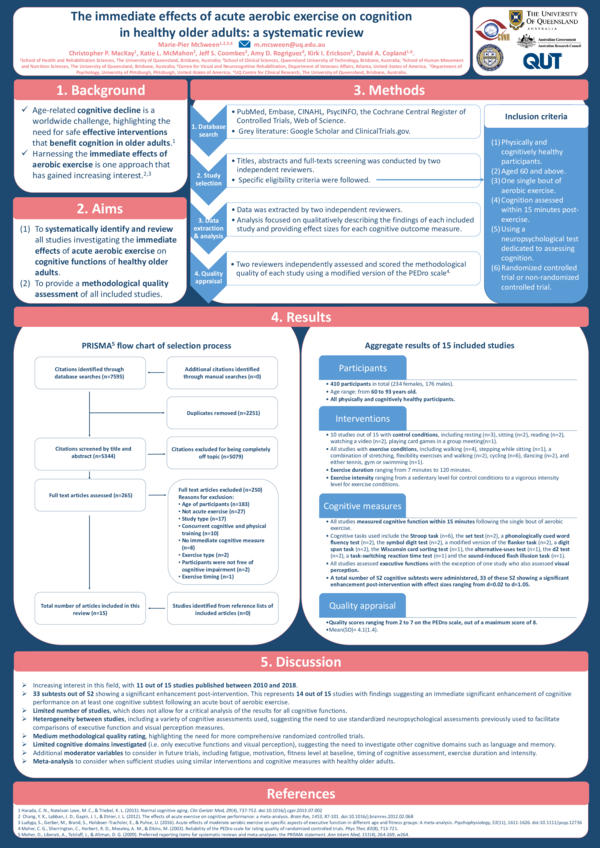 (PDF) The Immediate Effects of Acute Aerobic Exercise on Cognition in ...
