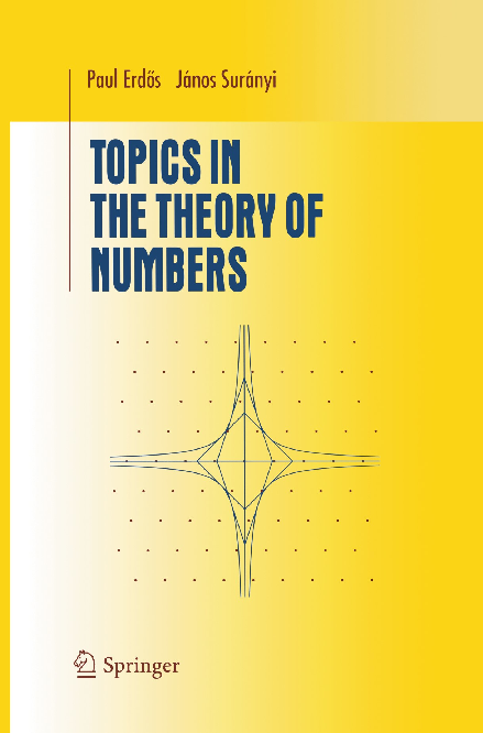 (PDF) Topics in the Theory of Numbers