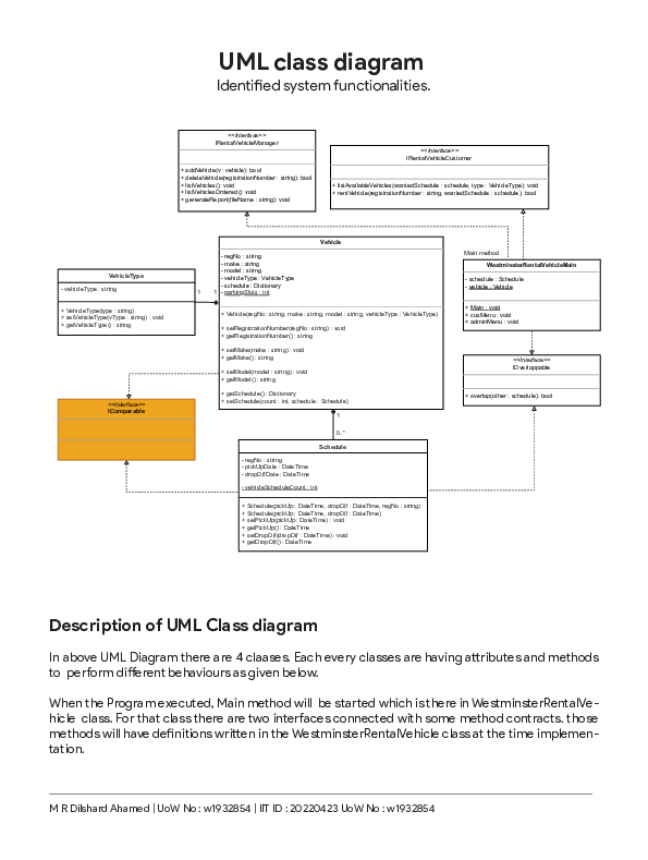 (PDF) UML Class diagram