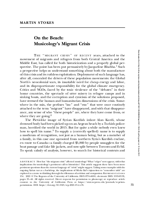 (PDF) On the Beach