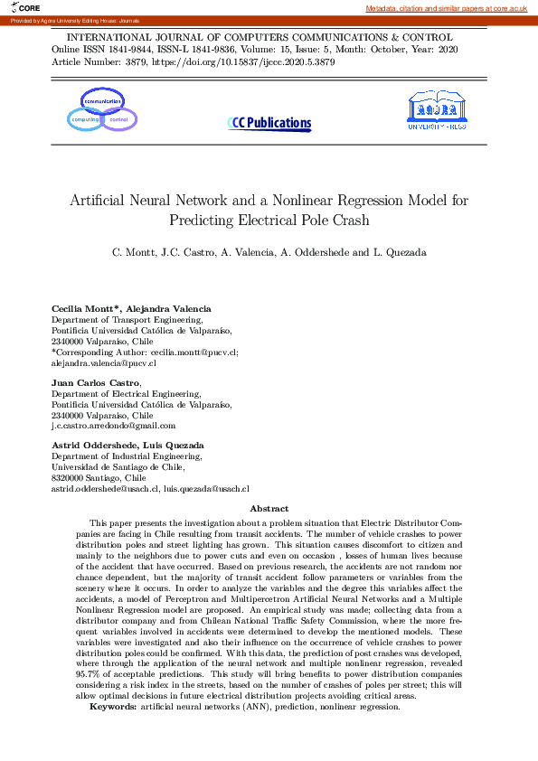 (PDF) Artificial Neural Network and a Nonlinear Regression Model for ...