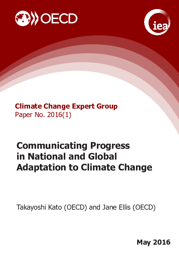 (PDF) Communicating progress in national and global adaptation to ...