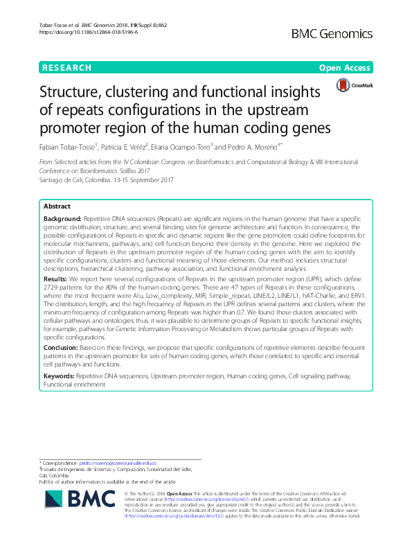 (PDF) Structure, clustering and functional insights of repeats ...