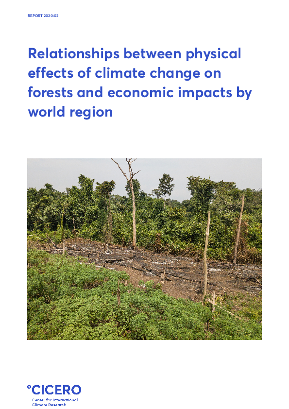 (PDF) Relationships between physical effects of climate change on ...