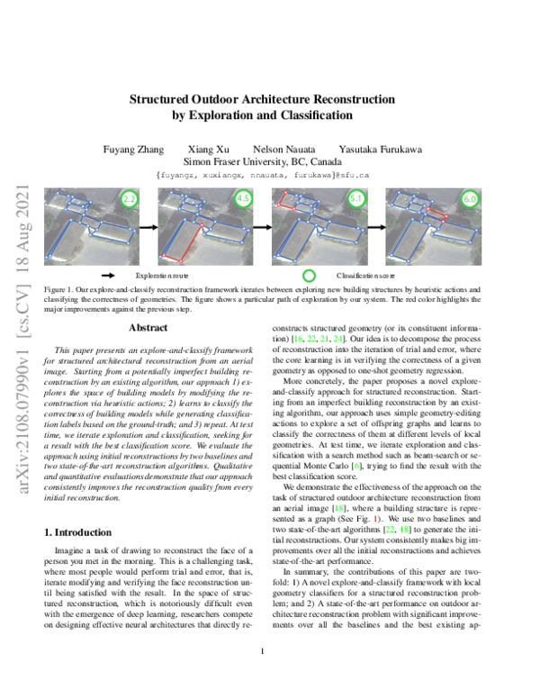 (PDF) Structured Outdoor Architecture Reconstruction by Exploration and ...