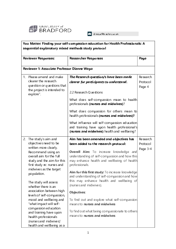 (PDF) Self-compassion Education for Health Professionals (Nurses and ...