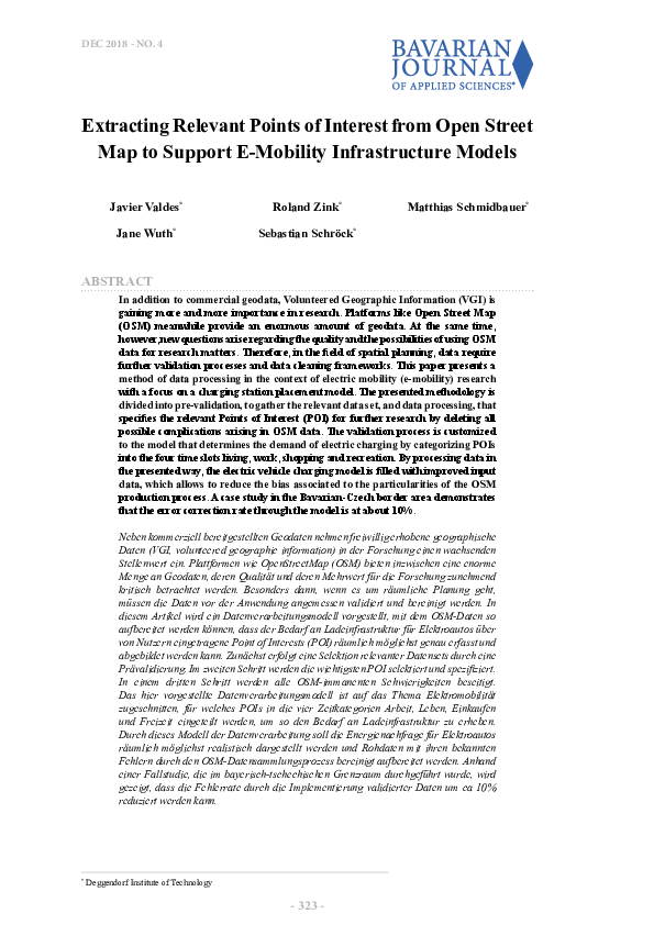 (PDF) Extracting Relevant Points of Interest from Open Street Map to ...
