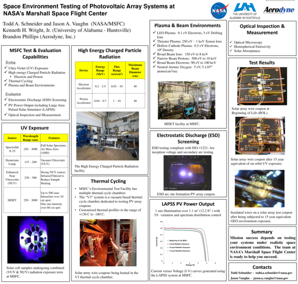 (PDF) Space environment testing of photovoltaic array systems at NASA's ...