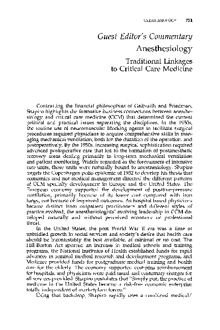 (PDF) Guest Editor's Commentary