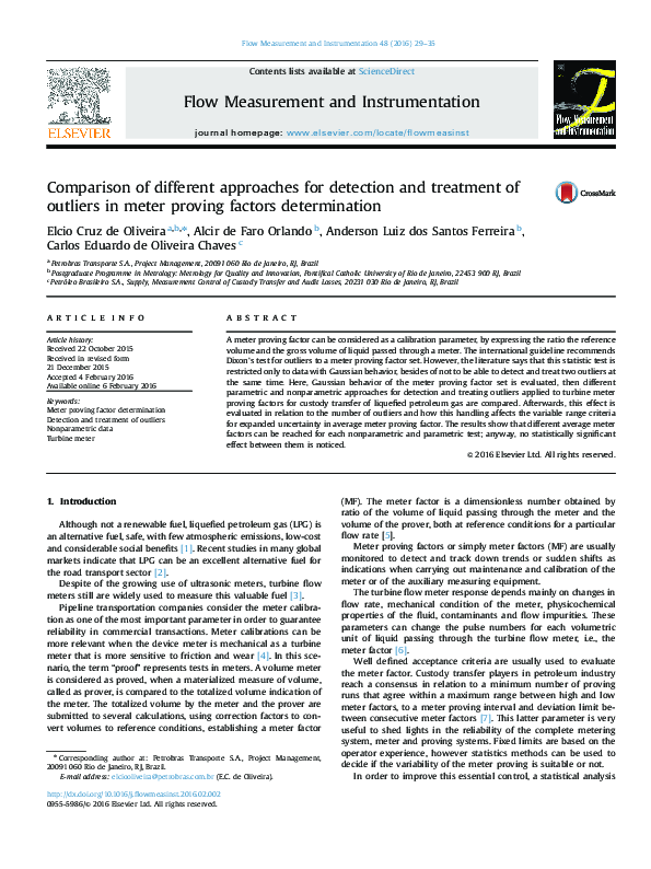 (PDF) Comparison of different approaches for detection and treatment of ...