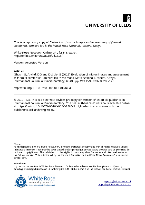 (PDF) Evaluation of microclimates and assessment of thermal comfort of ...