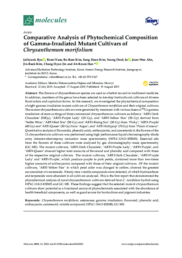 (PDF) Comparative analysis of phytochemical composition and anti ...