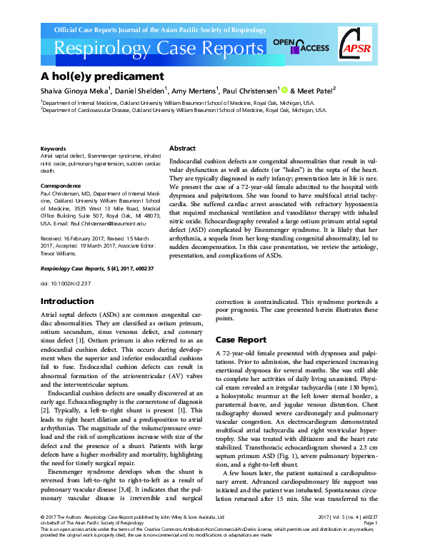 (PDF) A hol(e)y predicament