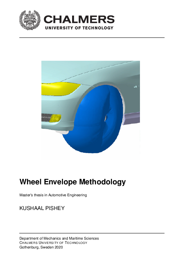(PDF) Wheel Envelope Methodology Kushaal Pishey Academia.edu