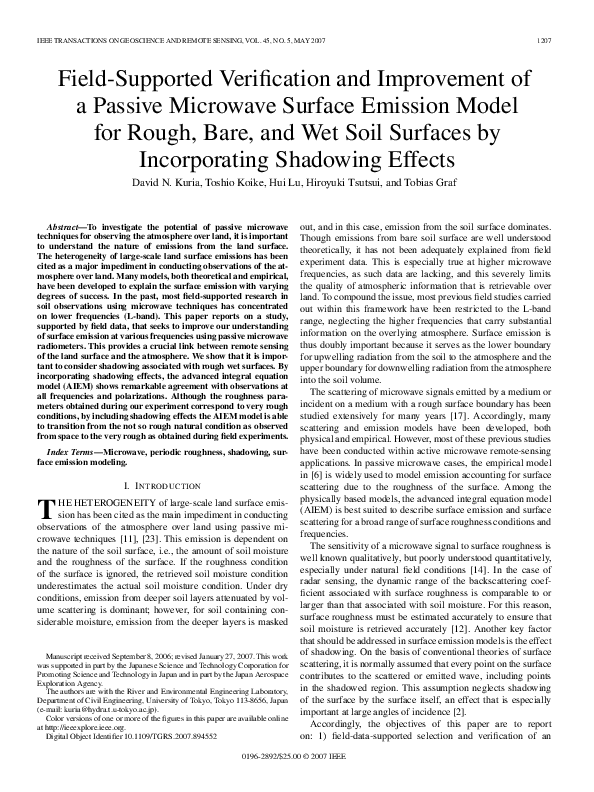 (PDF) Field-Supported Verification and Improvement of a Passive ...