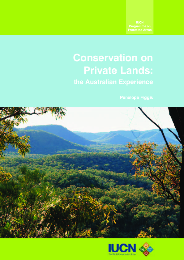 (PDF) Conservation on Private Lands Penelope Figgis Academia.edu
