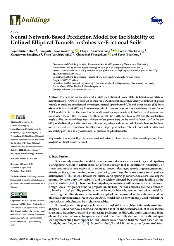 (PDF) Neural Network-Based Prediction Model for the Stability of ...