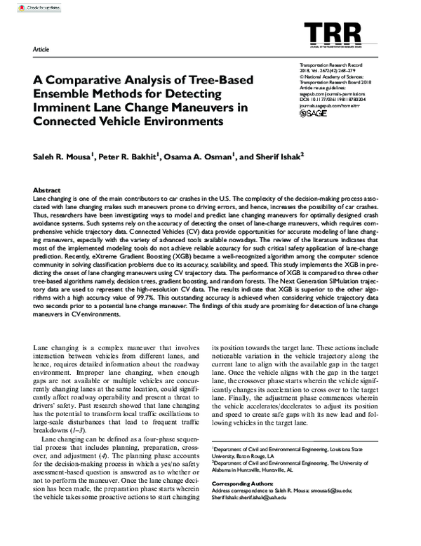(PDF) A Comparative Analysis of Tree-Based Ensemble Methods for ...