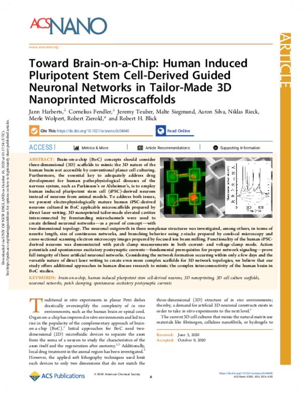 (PDF) Toward Brain-on-a-Chip: Human Induced Pluripotent Stem Cell ...