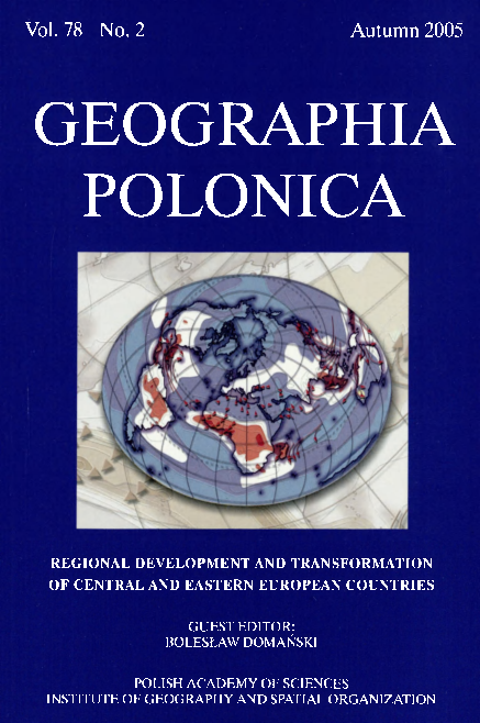 (PDF) Geographia Polonica Vol. 78 No. 2 (2005)