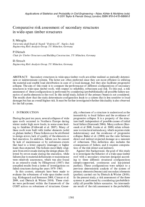 (PDF) Comparative risk assessment of secondary structures in wide-span ...