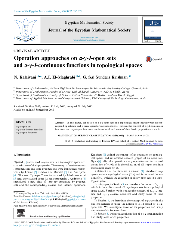 (PDF) Operation approaches on α-γ-I-open sets and α-γ-I-continuous ...