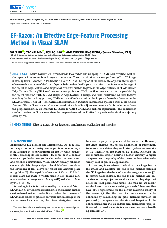 (PDF) EF-Razor: An Effective Edge-Feature Processing Method in Visual SLAM