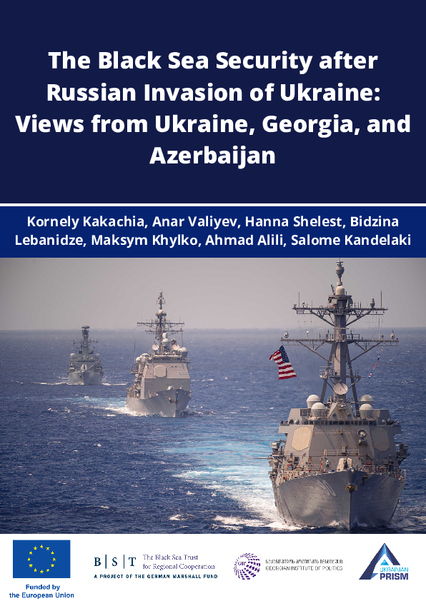 (PDF) The Black Sea Security after Russian Invasion of Ukraine: Views ...