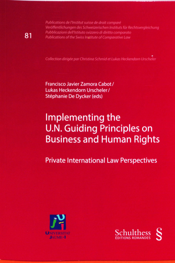 (PDF) Implementing de U.N. Guiding Principles on business and human rights