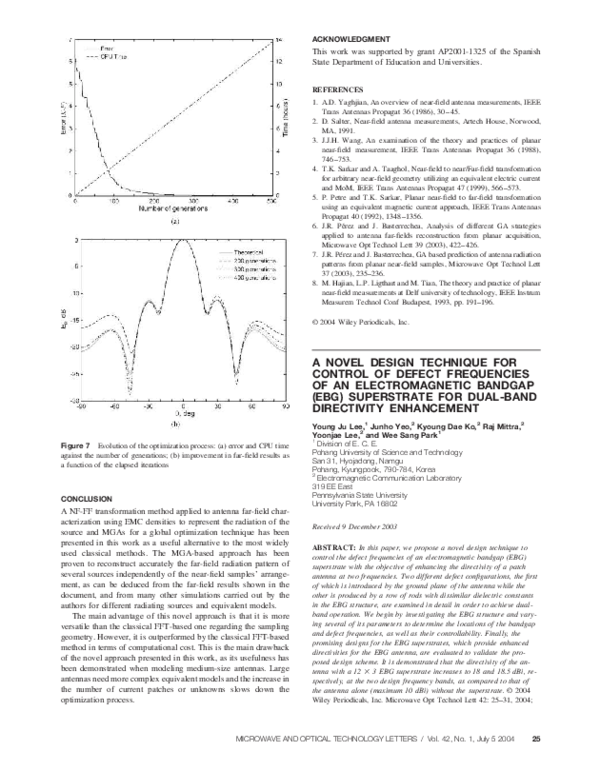 (PDF) A novel design technique for control of defect frequencies of an ...