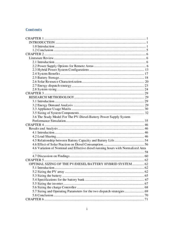 (PDF) Photovoltaic / Diesel / Battery Hybrid Power Supply System