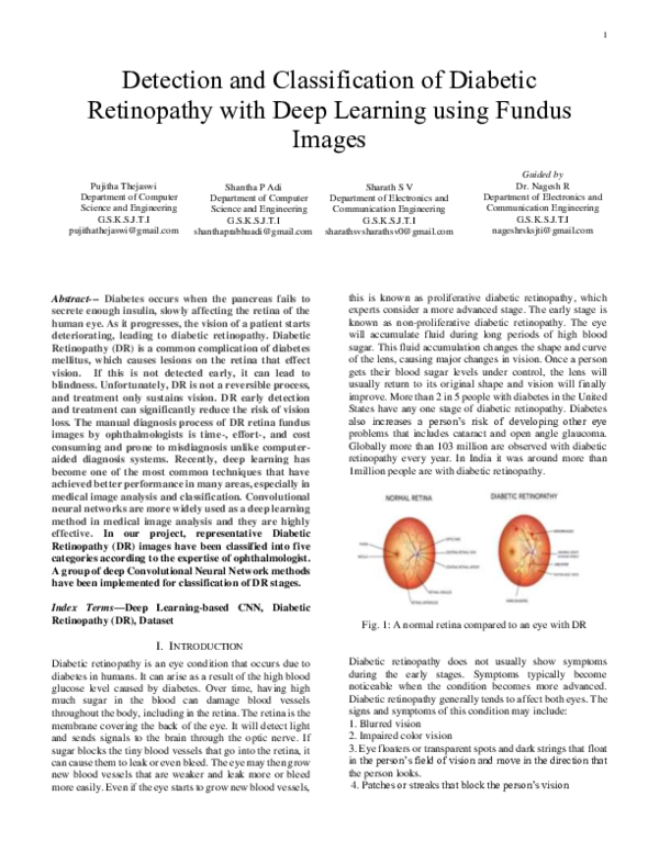 (PDF) Detection and Classification of Diabetic Retinopathy with Deep ...
