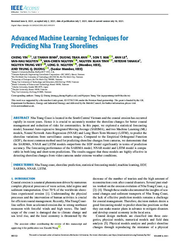 (PDF) Advanced Machine Learning Techniques for Predicting Nha Trang ...