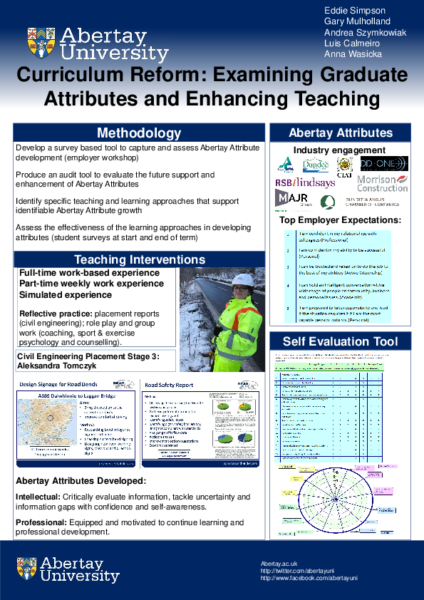 (PDF) Curriculum reform: examining graduate attributes and enhancing ...