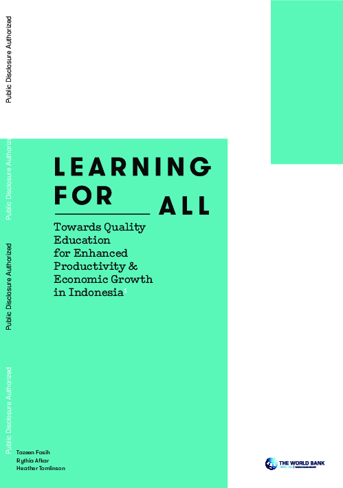 (PDF) Learning for All: Towards Quality Education for Enhanced ...