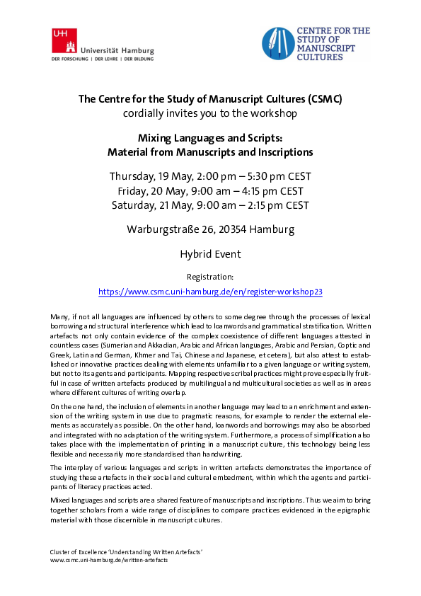 (PDF) Mixing Languages and Scripts in Egypt and the Eastern ...