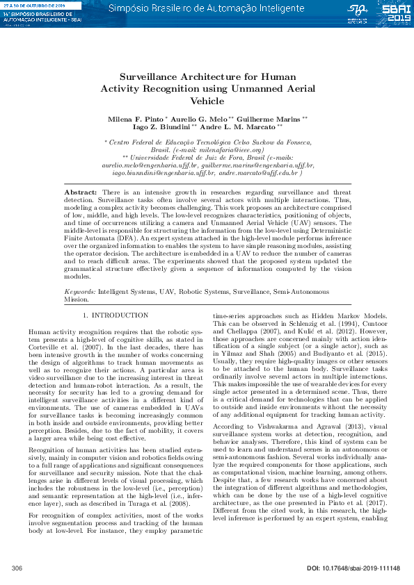 (PDF) Surveillance Architecture for Human Activity Recognition using ...