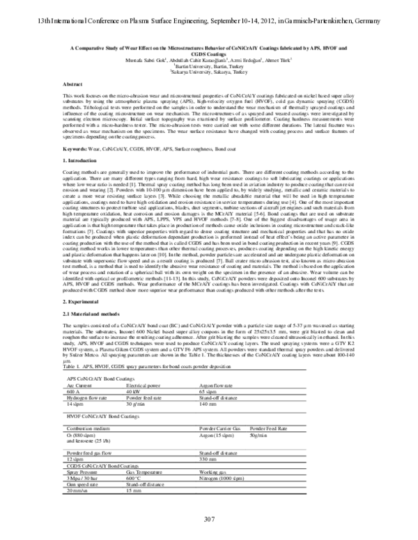(PDF) A Comparative Study of Wear Effect on the Microstructures ...