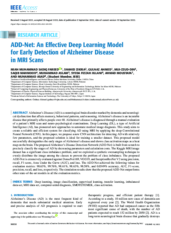 (PDF) ADD-Net: An Effective Deep Learning Model for Early Detection of ...