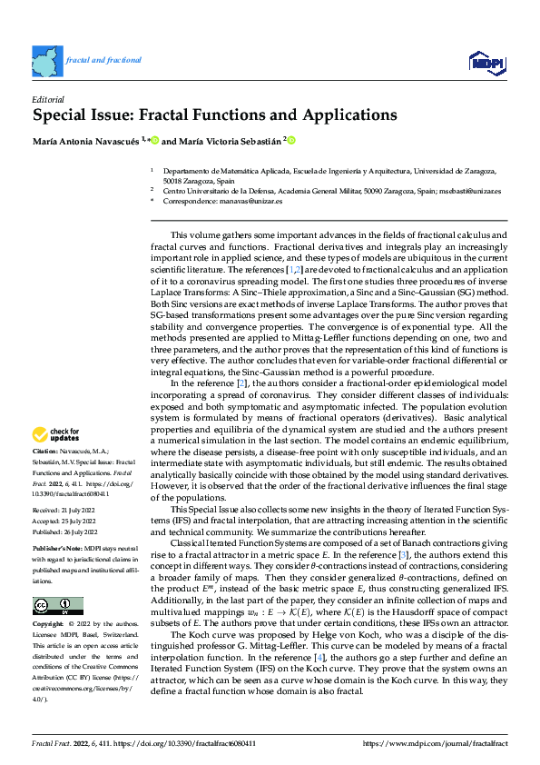 (PDF) Special Issue: Fractal Functions and Applications